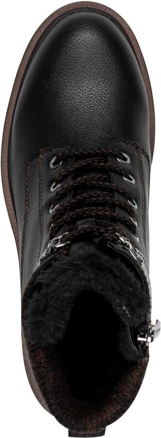 Tamaris Winterlaarzen blokhak veterschoenen winter enkellaars met duo tex-uitrusting - Foto 8