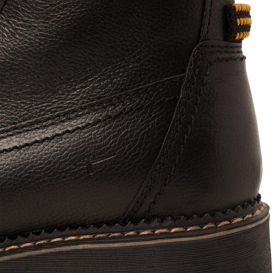 Tamaris dames leren enkellaars 1-26224-45 001 laarzen M2622445 zwart - Foto 2