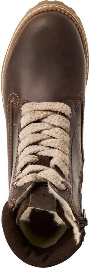 Tamaris dames leren enkellaars 1-26224-45 304 laarzen M2622445 bruin - Foto 8