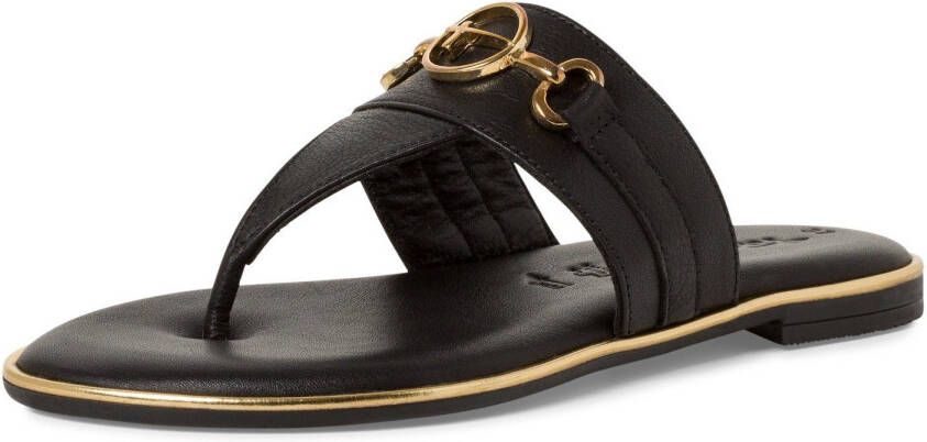 Tamaris Teenslippers zomerschoen slippers met mooi sierelement - Foto 2