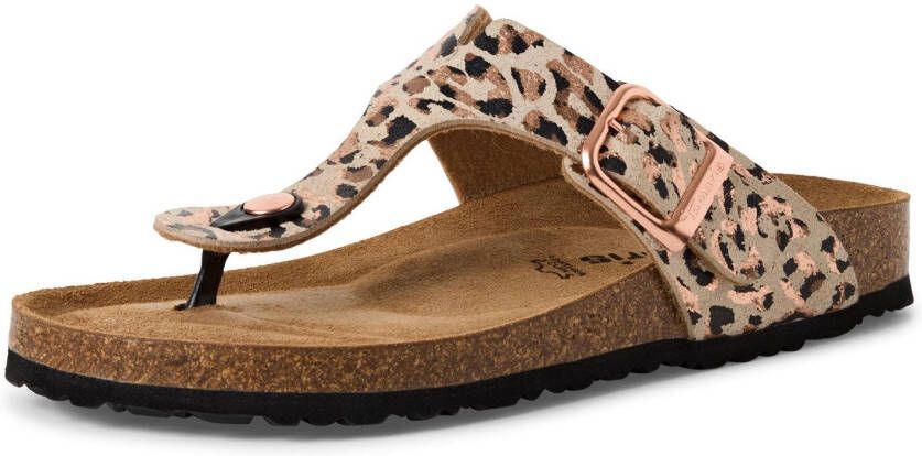 Tamaris Teenslippers Corra zomerschoen slippers met comfortabele tussenstuk voor de tenen