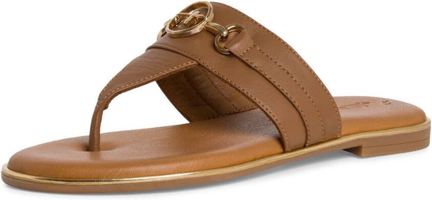 Tamaris Teenslippers zomerschoen slippers met mooi sierelement - Foto 2