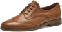 Tamaris Veterschoenen blokhak businessschoen lage schoen met lyra-perforatie - Thumbnail 1