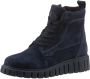 Tamaris Veterschoenen sleehak veterschoenen enkellaars met extra binnenrits - Thumbnail 2
