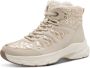 Tamaris Winterlaarzen sleehak veterboots met afgesteppte wattaties - Thumbnail 2