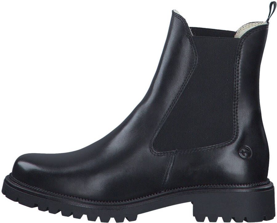 Tamaris Winterlaarzen blokhak chelseaboots instap schoen met warm voering