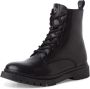 Tamaris Winterlaarzen blokhak veterschoenen winter enkellaars t-logo op de tong - Thumbnail 3
