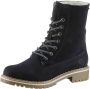 Tamaris Winterlaarzen blokhak winterlaarsjes veterschoenen met duo-tex-uitrusting - Thumbnail 3