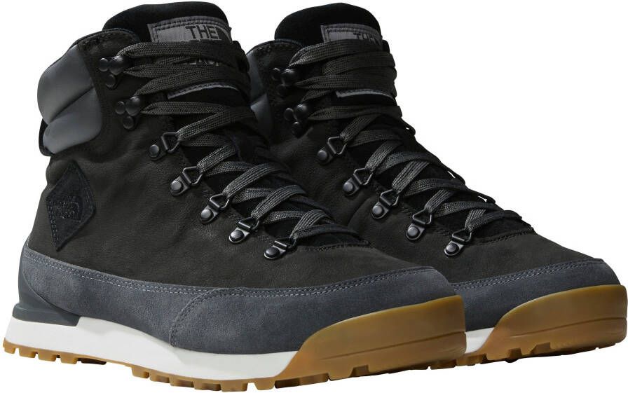 The North Face Back-To-Berkeley IV leren wandelschoenen zwart grijs