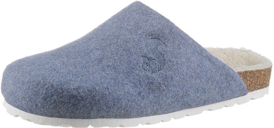Thies Low-Top Sneakers 1856 Organic Bio Clog vegan marino (W X) in blauw