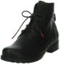Think Hoge Sneakers Denk Schwarz Goat Lammfell - Thumbnail 2