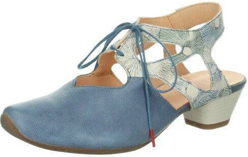 Think! Slingback pumps AIDA dames met fijn patroon