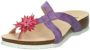Think! Teenslippers Julia zomerschoen slippers met mooie bloem - Thumbnail 2