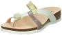 Think! Teenslippers Julia wig-hak zomerschoen slippers met stijlvolle bandjes - Thumbnail 1