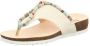 Think! Teenslippers Julia sleehak zomerschoen pantoffels met kleurrijke decoratieve elementen - Thumbnail 1