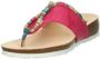 Think! Teenslippers Julia sleehak zomerschoen pantoffels met kleurrijke decoratieve elementen - Thumbnail 2