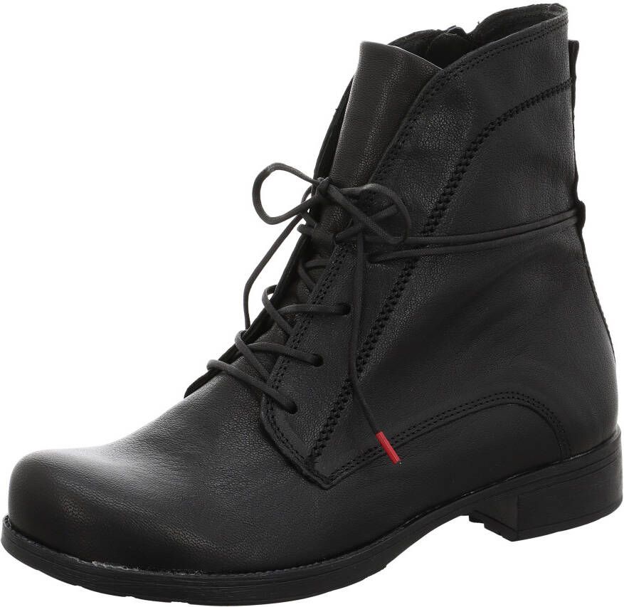 Think! Veterlaarsjes DENK! Business schoen veterschoenen met platte blokhak