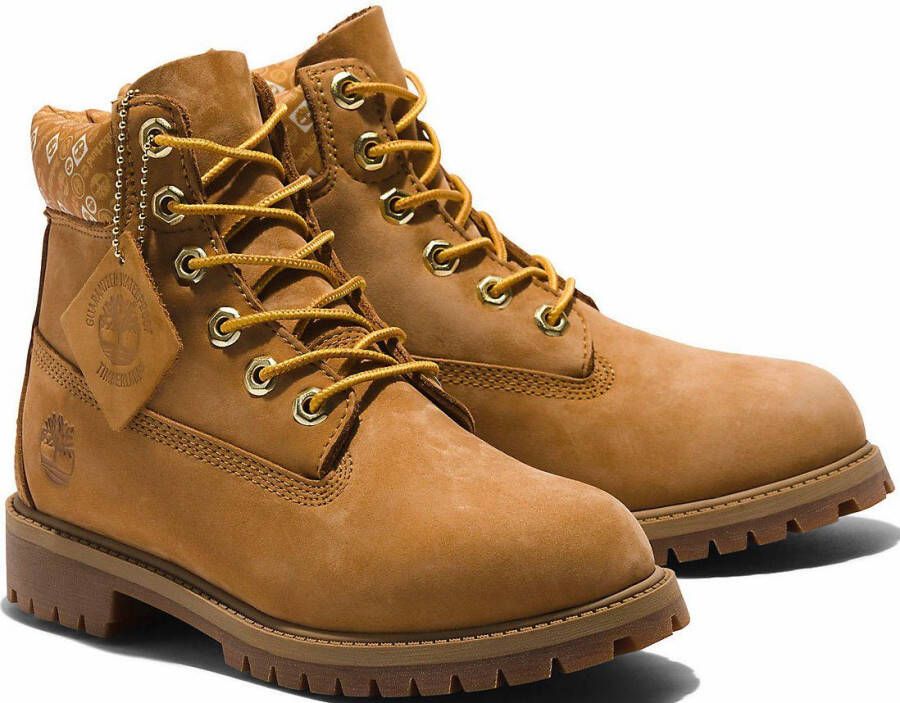 Timberland 6 In Premium Boot 0A5SY6 voor een Geel Trappers Laarzen