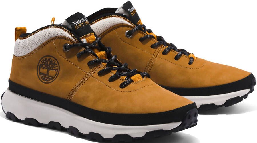 Timberland Hoge veterschoenen Winsor trail Mid Leather