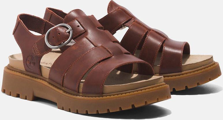 Timberland Women's Clairemont Way Fisherman Sandal Sandalen bruin