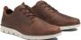 Timberland Bruine Casual Nubuck Sneakers Brown Heren - Thumbnail 2