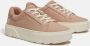 Timberland LAUREL COURT LOW LACE UP SNEAKER LIGHT BEIGE CANVAS Dames Sneakers LIGHT BEIGE CANVAS - Thumbnail 3