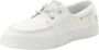 Timberland Authentic Canvas Boat Shoe White Loafers - Thumbnail 2