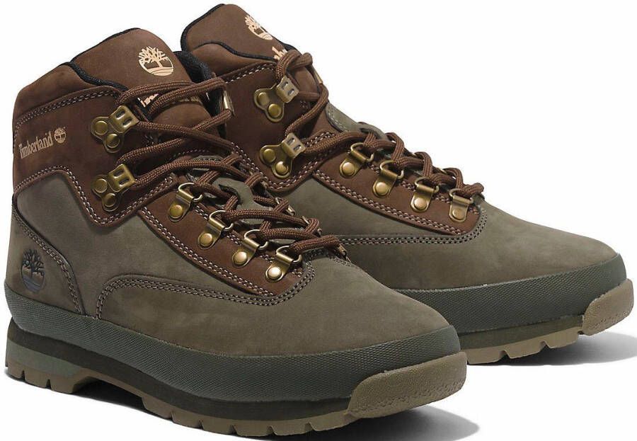 Timberland TB0A5ZHH Heren wandelschoenenVrije tijd half-hoogWandelschoenen Groen - Foto 1
