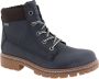 Tom Tailor Hoge veterschoenen met gepolsterde schacht comfortabele breedte g - Thumbnail 1