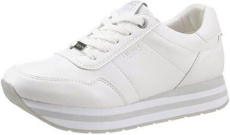 Tom Tailor Plateausneakers met gestempeld logo