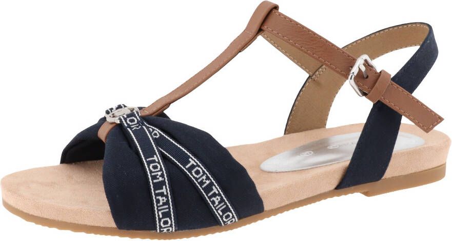 Tom Tailor Sandalen met labeldetails - Foto 1