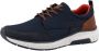 Tom Tailor Sneakers met sleehak vrijetijdsschoen lage schoen veterschoen met merklabel - Thumbnail 1