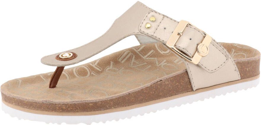 Tom Tailor Teenslippers zomerschoen slippers dianette met verstelbare gesp