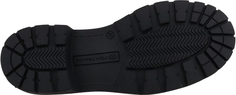 Tom Tailor Veterschoenen Werkschoenen hiking boot met blokhak - Foto 5