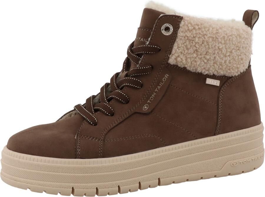 Tom Tailor Winterlaarzen High top sneaker veterboots met warme voering - Foto 5