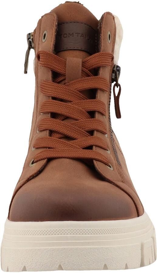 Tom Tailor Winterlaarzen Plateauboots winterboots met kunstbontkraag - Foto 4