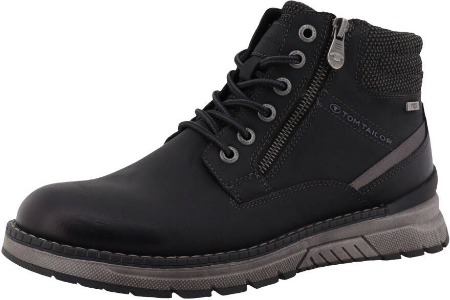 Tom Tailor Veterschoenen herfstmode outdoorschoen met gevoerde schacht