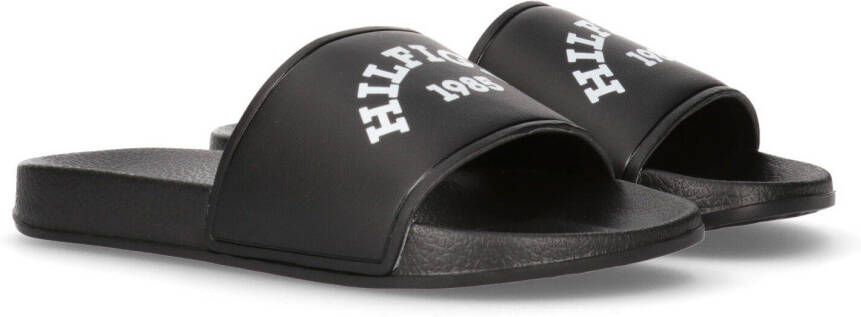 Tommy Hilfiger Badslippers LOGO POOL SLIDE zomerschoen badschoen poolslides met grote merkopdruk