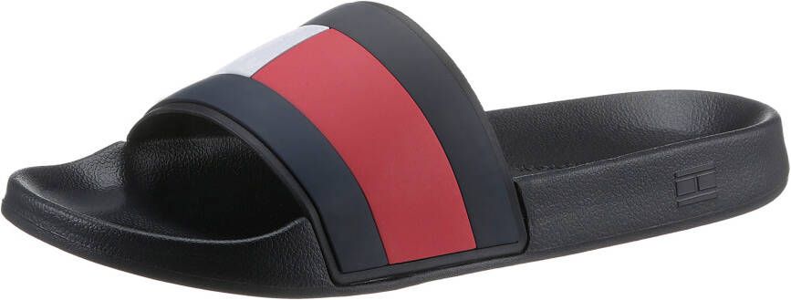 Tommy Hilfiger Badslippers RUBBER TH FLAG POOL SLIDE zomerschoen badschoen slipper voor bad en strand - Foto 4