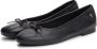 Tommy Hilfiger Ballerina's TOE CAP LEATHER BALLERINA - Thumbnail 1