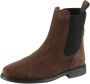 Tommy Hilfiger Chelsea-boots FLAG SUEDE CHELSEA BOOT enkellaarsjes zakelijke schoen met hardcover vlag op de hiel - Thumbnail 1