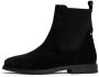 Tommy Hilfiger Chelsea-boots FLAG SUEDE CHELSEA BOOT enkellaarsjes zakelijke schoen met hardcover vlag op de hiel - Thumbnail 1