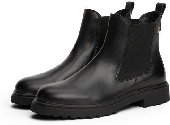 Tommy Hilfiger Chelsea-boots TH LEATHER CLEATED CHELSEA