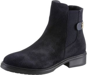 Tommy Hilfiger Chelsea-boots TH SUEDE FLAT BOOT