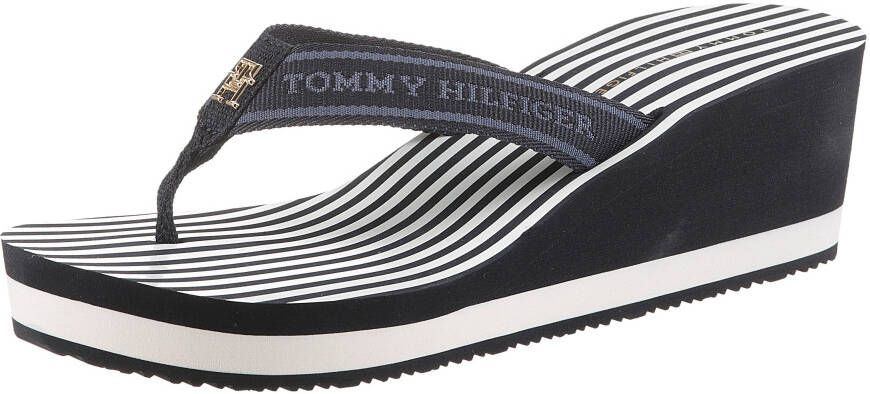 Tommy Hilfiger Dianets TH STRIPES WEDGE BEACH SANDAL