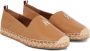 Tommy Hilfiger Espadrilles TH LEATHER FLAT ESPADRILLE Zomerschuh strand schoen loafer slipper met TH-logo - Thumbnail 1