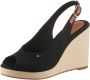 Tommy Hilfiger Highheel sandaaltjes FLAG HIGH WEDGE ESPAD SLINGBACK - Thumbnail 1