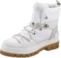 Tommy Hilfiger Gorpcore Laced Outdoor Boot Veterboots Laarzen Met Veters Dames Wit - Thumbnail 4
