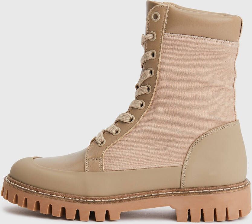 Tommy Hilfiger Hoge veterschoenen TH CASUAL LACE UP BOOT in chunky stijl