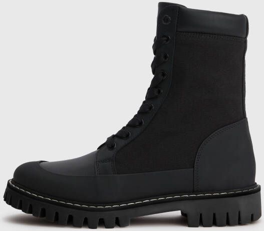 Tommy Hilfiger Hoge veterschoenen TH CASUAL LACE UP BOOT in chunky stijl